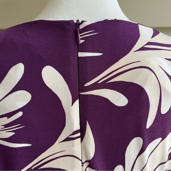 •Maggy London• Long Sleeve Side Twist Knit Dress - Size 18W - Picture 7 of 9